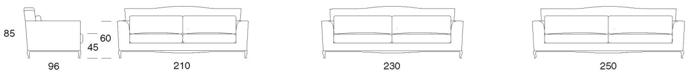 Former In Italia Диван из ткани Gomez sun-id-1410636 - Вид №1