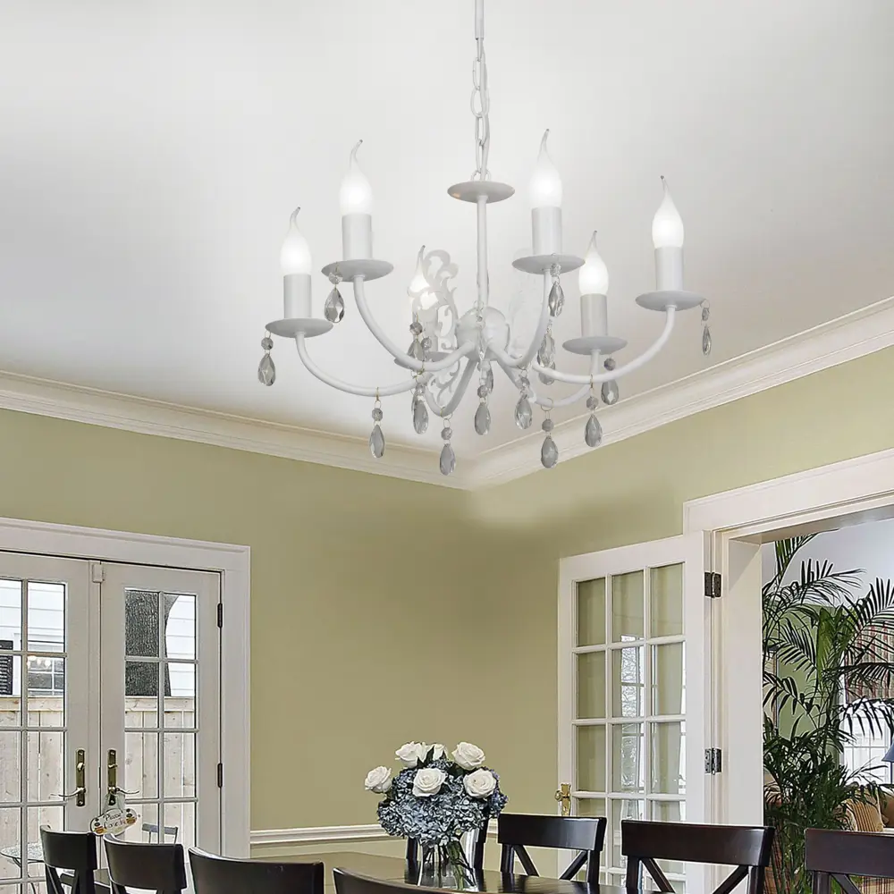 Vitaluce Ариэль - потолочная люстра с 6 плафонами в классическом стиле 89396518 STLM-1399928 - Вид №7