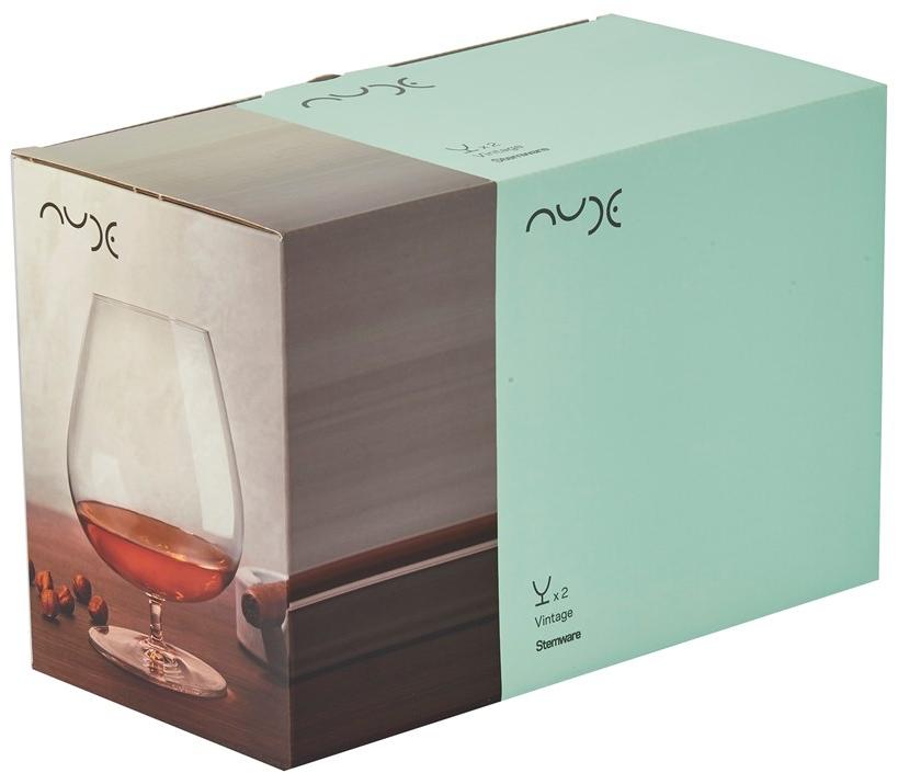 NUDE Набор из двух хрустальных коньячных бокалов Vintage sun-id-1468620 - Вид №3