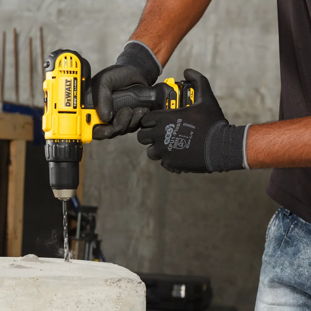Дрель-шуруповерт аккумуляторная DeWalt DCD771S2, 18 В Li-ion 2х1.5 Ач STLM-2066953 - Вид №22