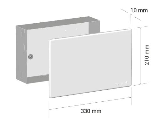 Встраиваемая коробка для коллектора TECO ARCH-00101644 - Вид №1