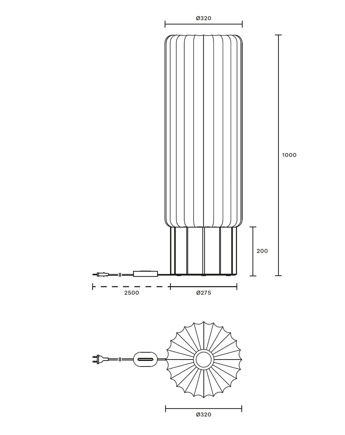 Cocoon смола затемнения торшер Pholc Meter ARCH-00092647 - Вид №11