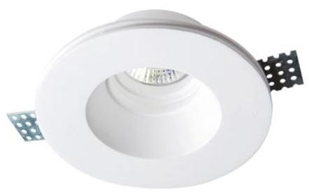 Встраиваемый круглый точечный светильник из гипса Ceramic V4071500 Santreyd - Вид №1