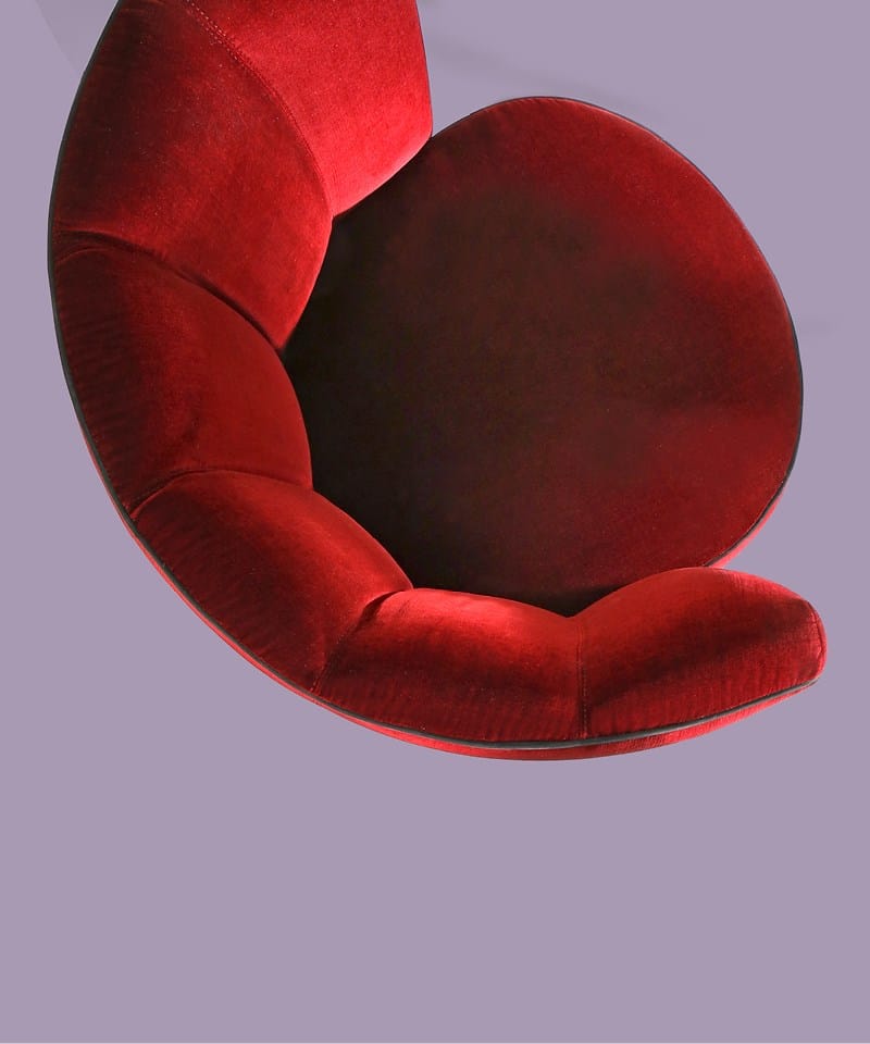 Бархатное кресло Borzalino Diva ARCH-00001148 - Вид №2