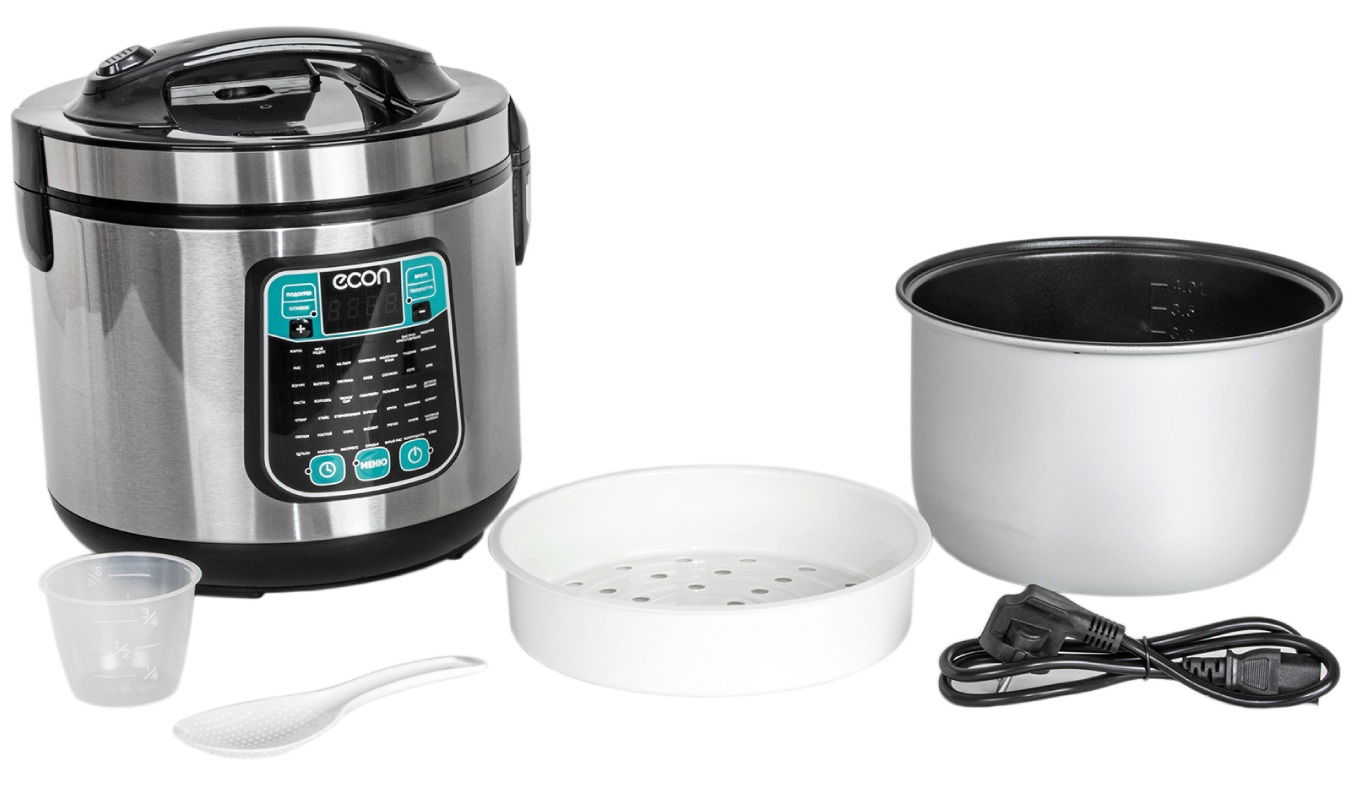 5353424 Мультиварка ECON ECO-54MC серебристый STDN-0054994 - Вид №7