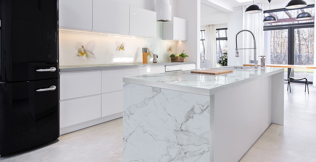 Столешницы для кухни - Мрамор бианко LIGRON LIST403 318 - Вид №17