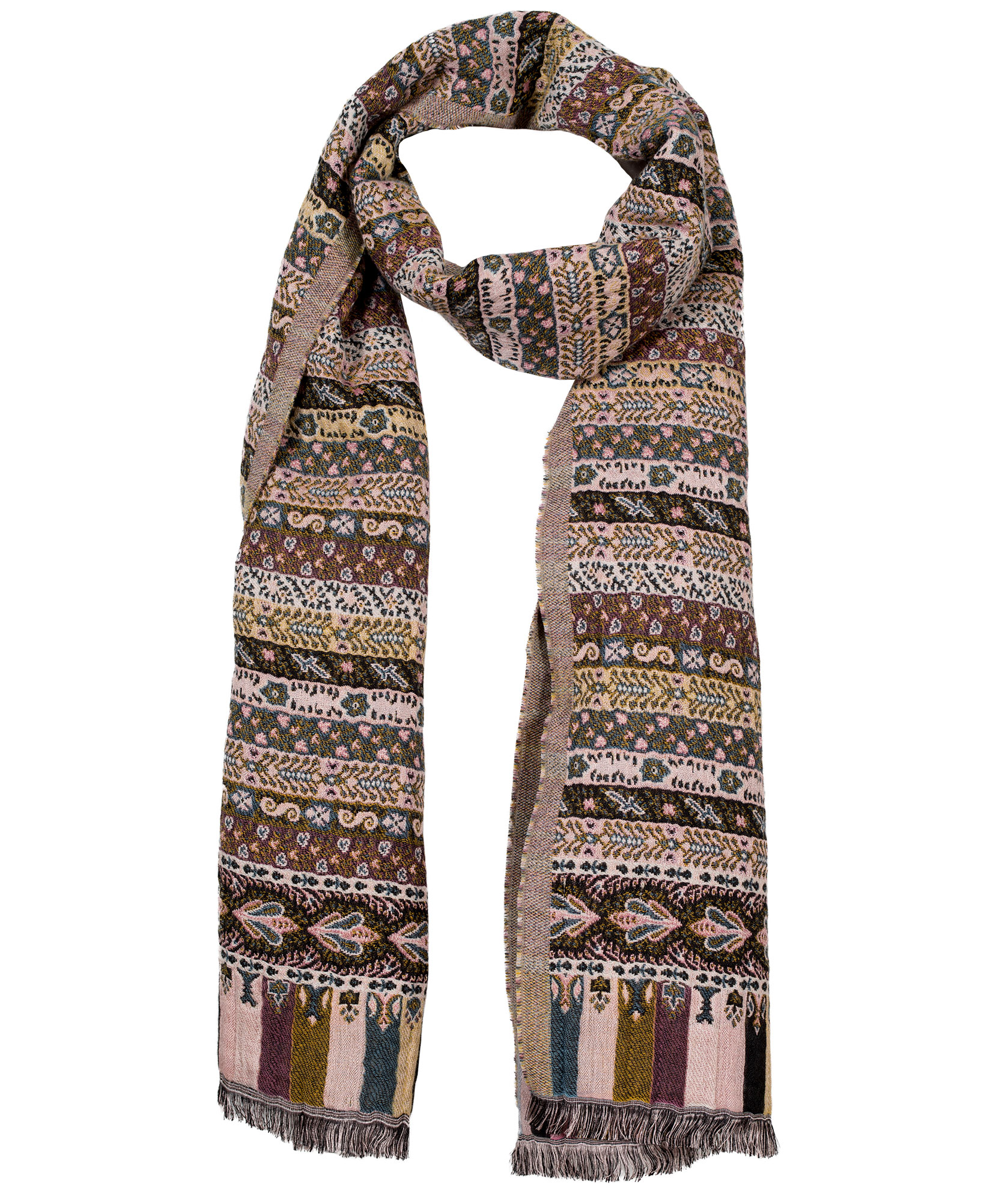 BAYERE_A Шарф 30/150 хлопок 65% шелк 35% PETRUSSE Santreyd 