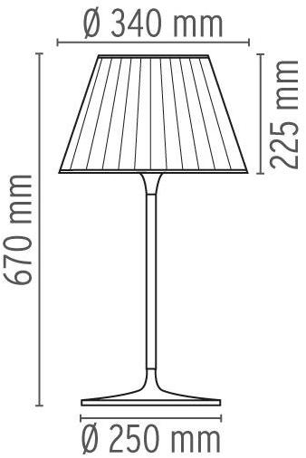 Flos Настольная лампа из ткани Home collection - tavolo F6108007 - Вид №6