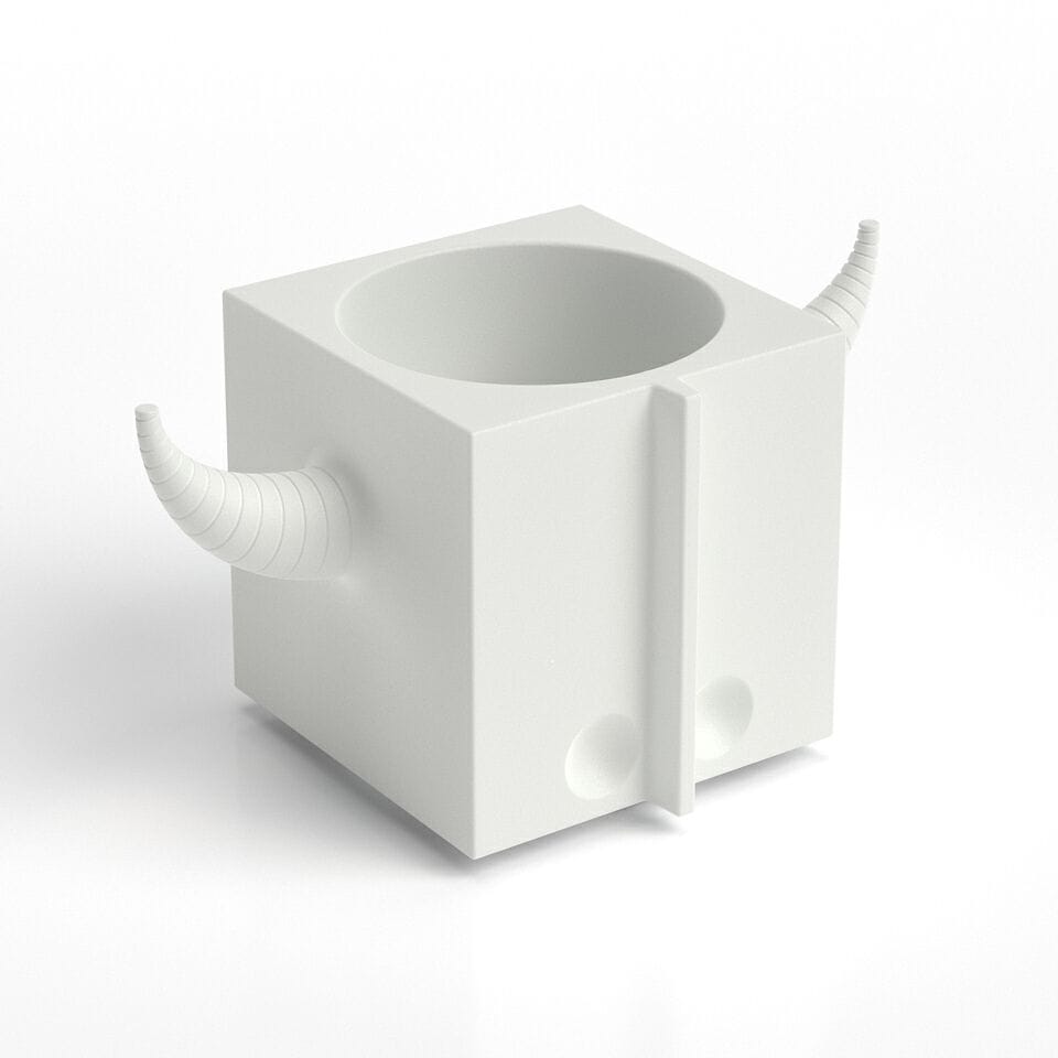 Квадратный полиэтиленовый садовый горшок Lyxo Design FERA OROT ARCH-00029933 - Вид №15