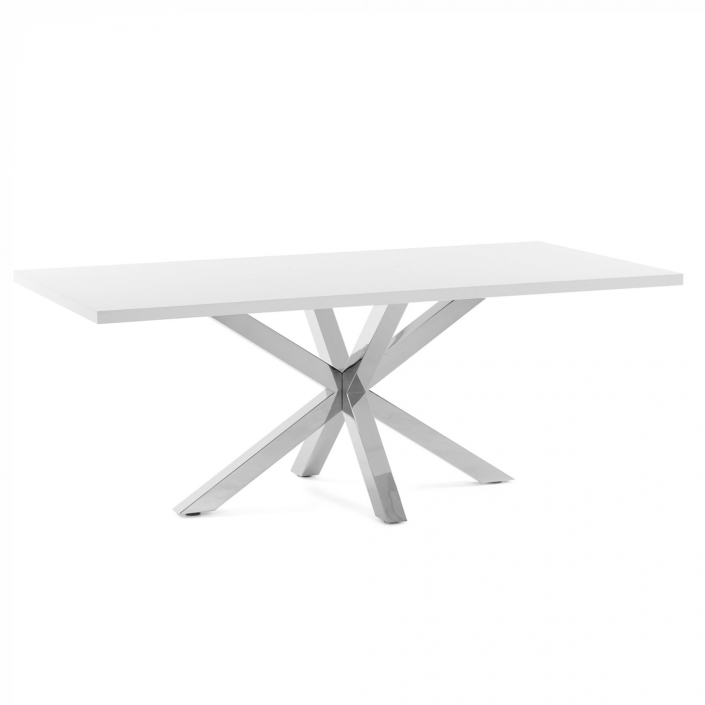 045384 Лакированный стол Arya белый La Forma Argo - Вид №2