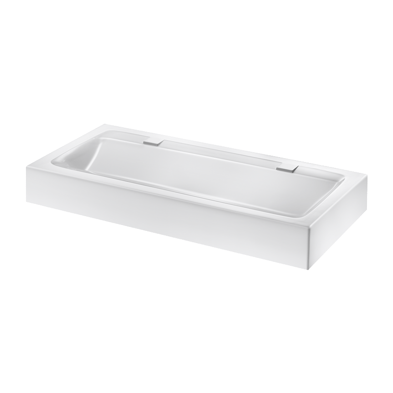 454120 Коллективный настенный умывальник MINERALCAST DELABIE 