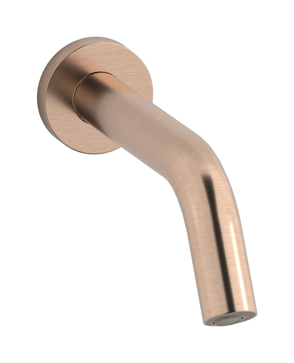 Электронный кран со смешиваемой водой в комплекте с блоком управления WE ARE IB el008sr Brushed Rose Gold Powa 2.0