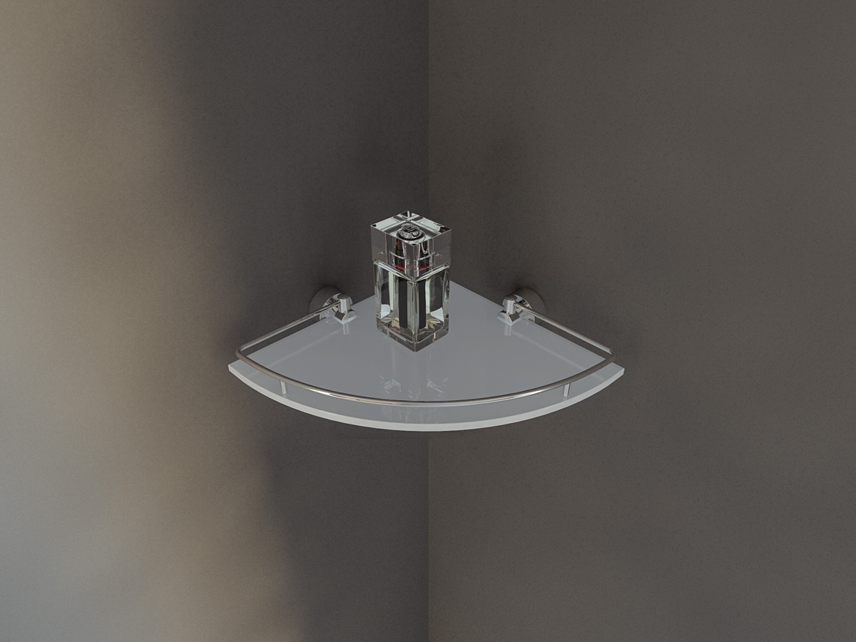 NOS 012 Полка угловая с держателями 28 cm FBS Nostalgy - Вид №2