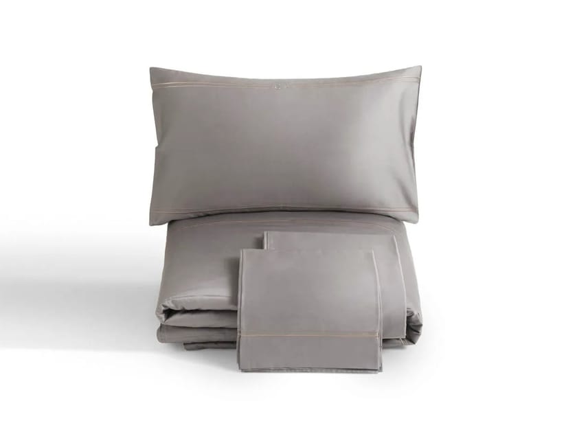 Хлопок сатин вышитые сплошной цвет простыни Giorgetti монограмма ARCH-00129247