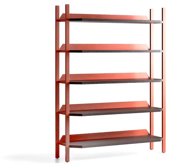 Zegen Самонесущий открытый книжный шкаф из стали и дерева Ufo Santreyd sun-id-1445886 - Вид №12