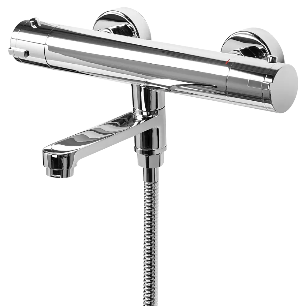 Смеситель термостатический KONSENSA Нарни YH5418-1 с изливом цвет хром STLM-2033948 - Вид №3