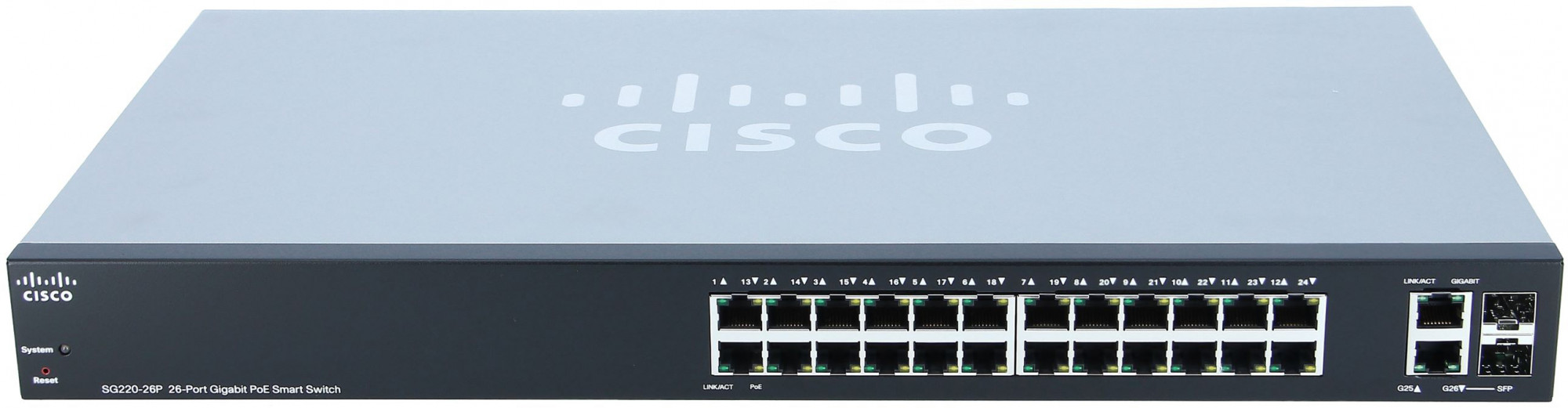 SG220-26P-K9-EU Sg220-26p 26-port gigabit poe smart switch Cisco Santreyd 