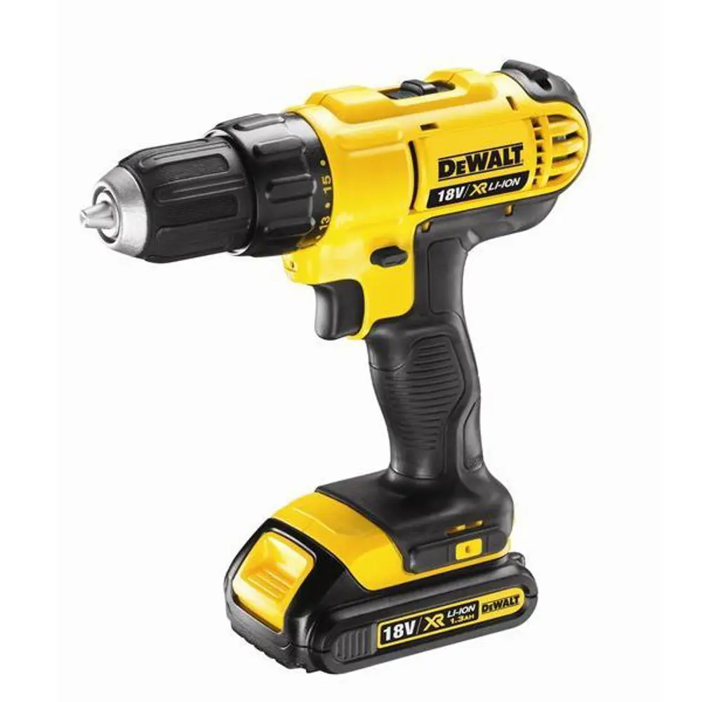 Шуруповерт DeWalt DCD771C2, Li-ion 18 В, 1,3 Ач Santreyd STLM-2066427