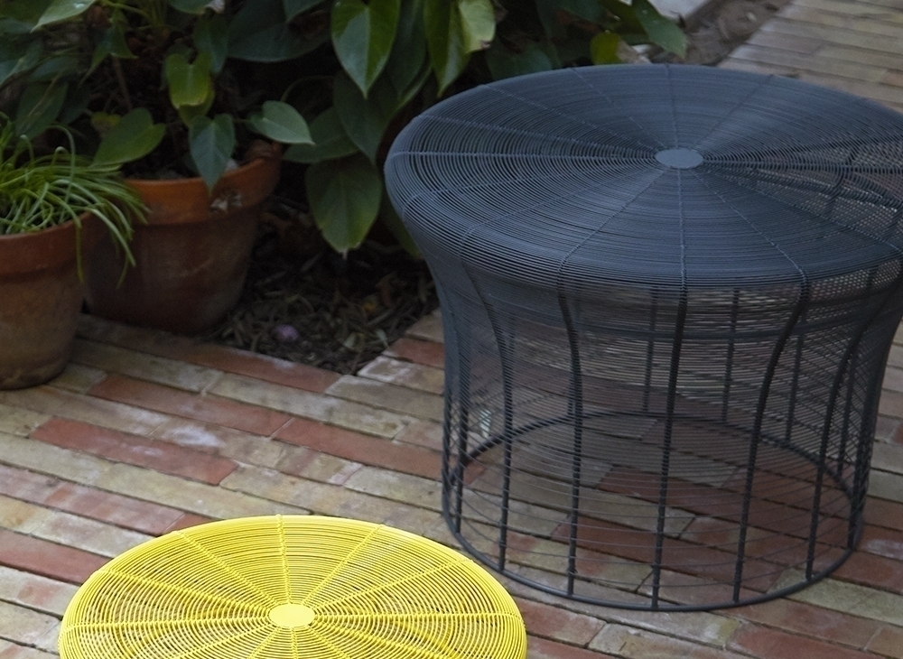 100595 Столик высокий Anthracite GAN Aram