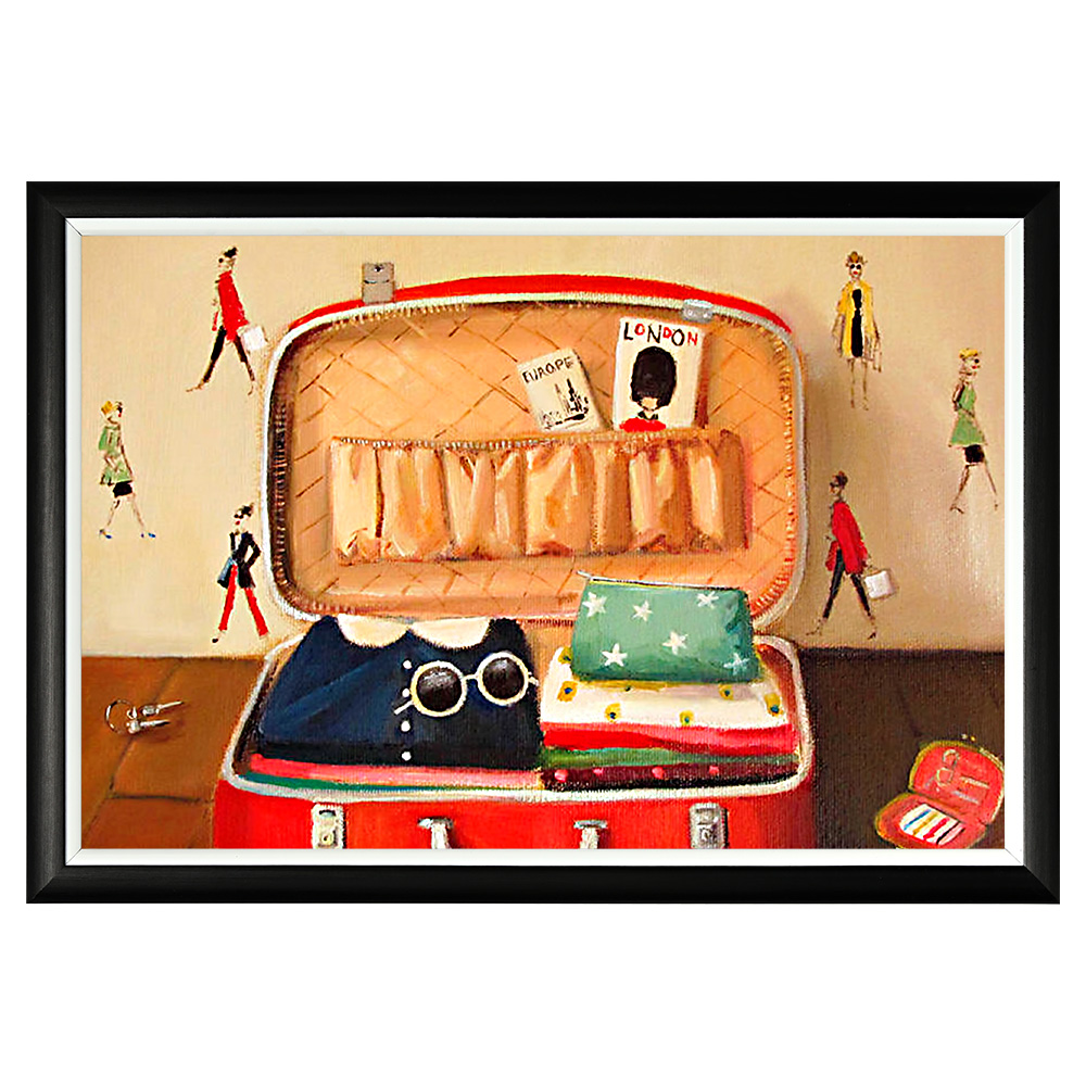 828199912_1818 Арт-постер "Первая остановка - Лондон" Object Desire 