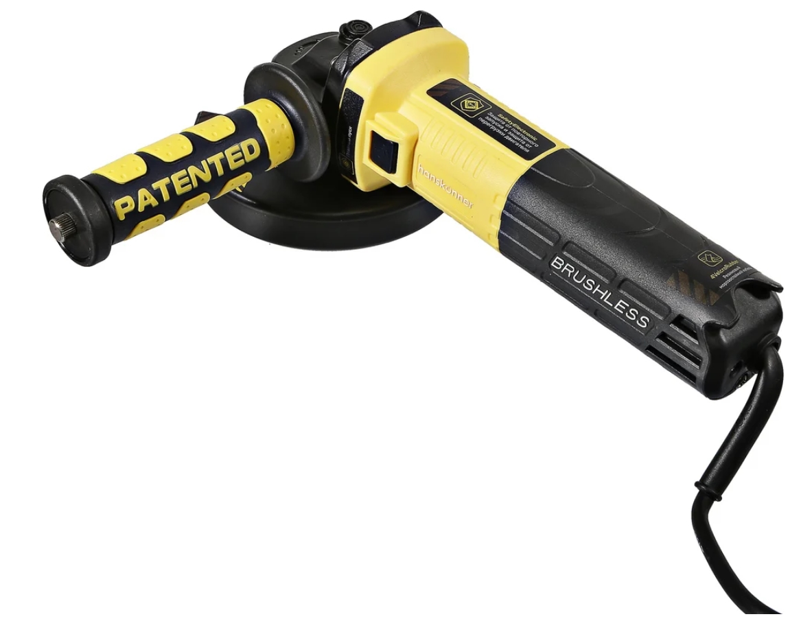 Углошлифовальная машина (УШМ) Hanskonner HAG9125SB 9126963 STDN-0000440 - Вид №2