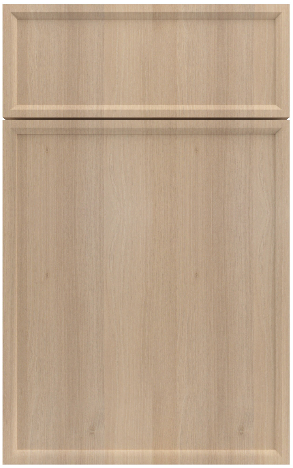 Фасады для кухни Модерн Фрезеровка «Модена» Акация светлая №90 SIDAK SIST345-11029