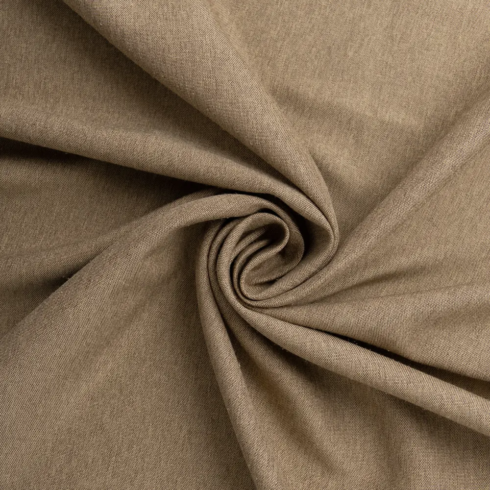 ЛТ ткань 1 п/м лен однотонный genevra коричневый 13 300 см TEX REPUBLIC STLM-2186326 - Вид №3