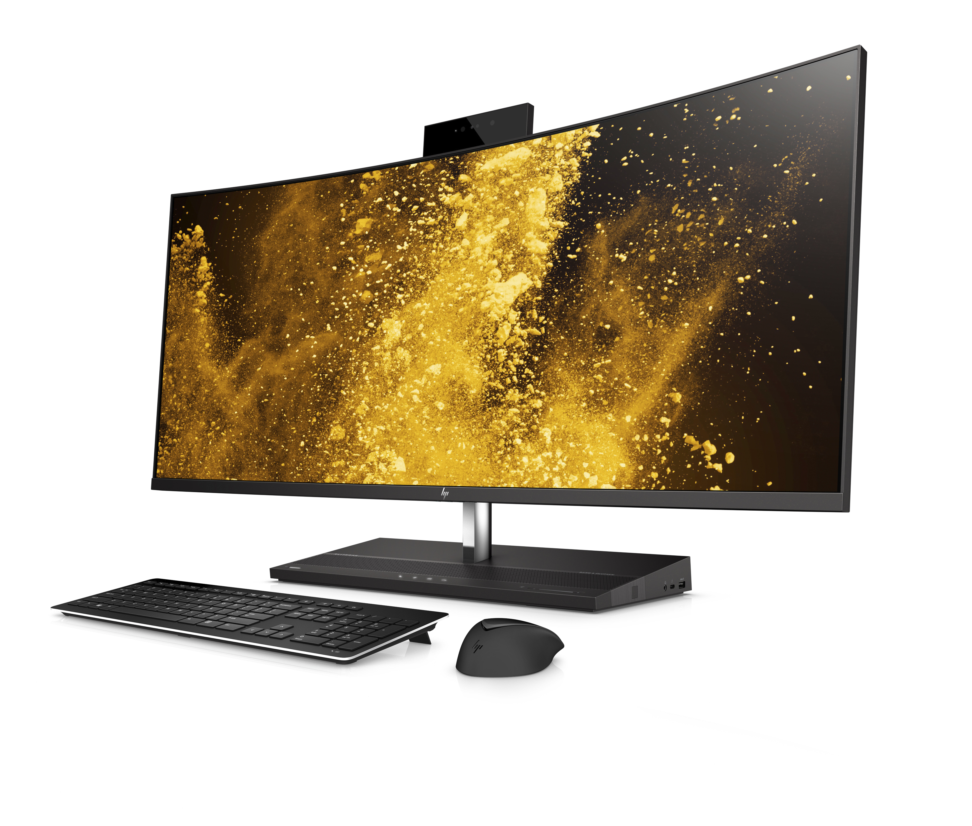 4PD91EA#ACB eliteone 1000 g2 aio nt 34" 34"(3440x1440 ips (матовый))/intel core i7 8700(3.2ghz)/16384mb/512ssdgb/bt/wifi/war 3y/w10pro + wireless slim kbd & mouse HP Santreyd  - Вид №1