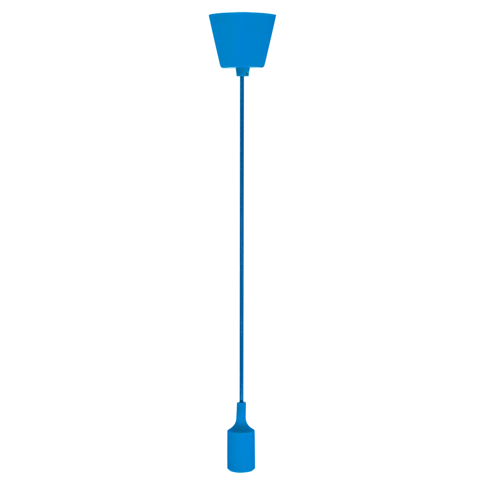 Люстра подвесная 1 лампа 6 м² цвет синий Santreyd STLM-2177269 - Вид №2