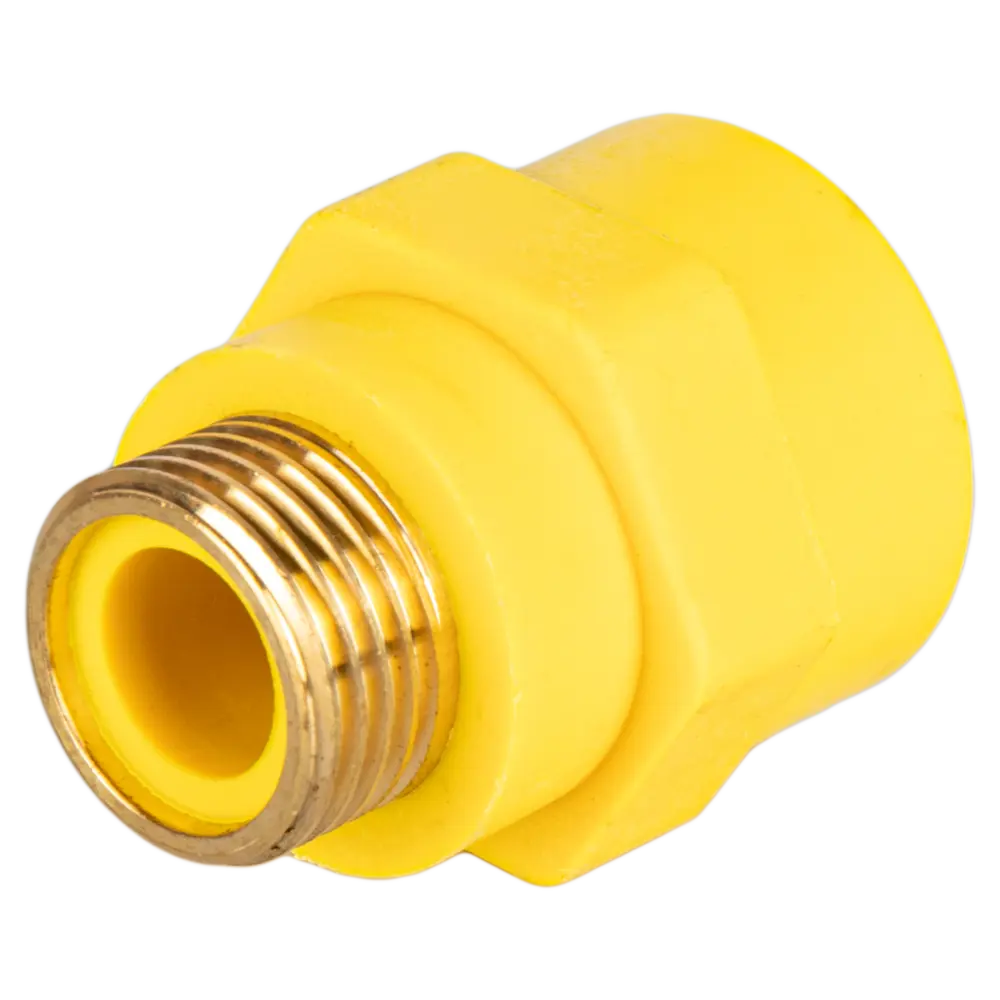 Диэлектрическая вставка для газа 1/2" ВР-НР мм пластик Santreyd STLM-2180787 - Вид №1