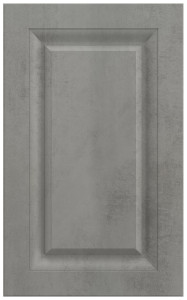 Фасады для кухни Классика Фрезеровка «Монбельяр» Бетон серый №286