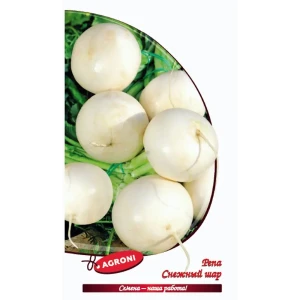 Семена редьки Снежный Шар AGRONI - среднеранний сорт для свежего употребления 89400853