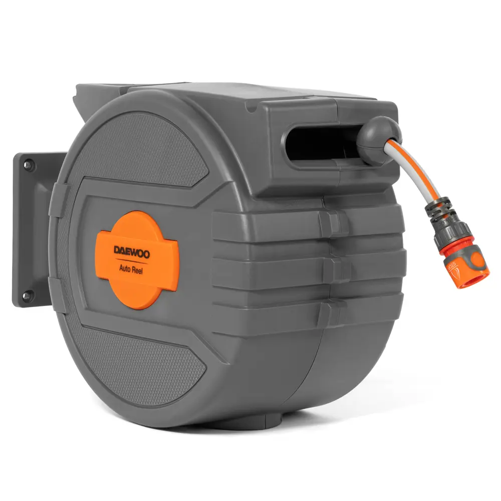 Катушка со шлангом Daewoo DWR 3050 12.5 мм 25 м пластик Santreyd STLM-2125952 - Вид №8