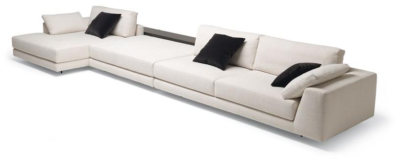 MisuraEmme Диван из ткани с полкой для журналов Misuraemme sun-id-1374520 - Вид №2