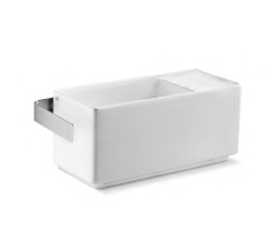 L632T0RPV1.100 Подвесная раковина прямоугольная A. e T. Italia Fly mini Белый глянцевый AeT ITALIA