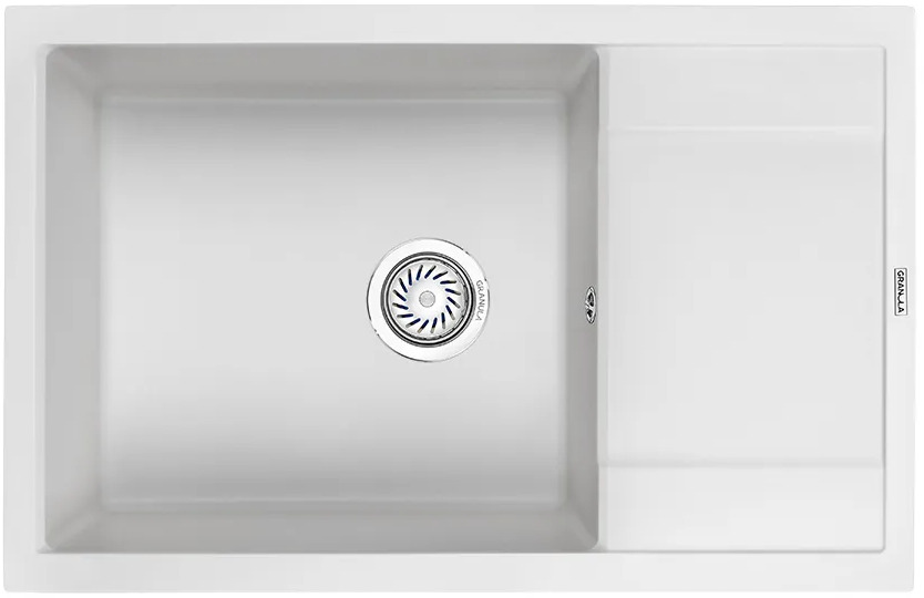 7805, АРКТИК (БЕЛЫЙ), кухонная мойка, кварц