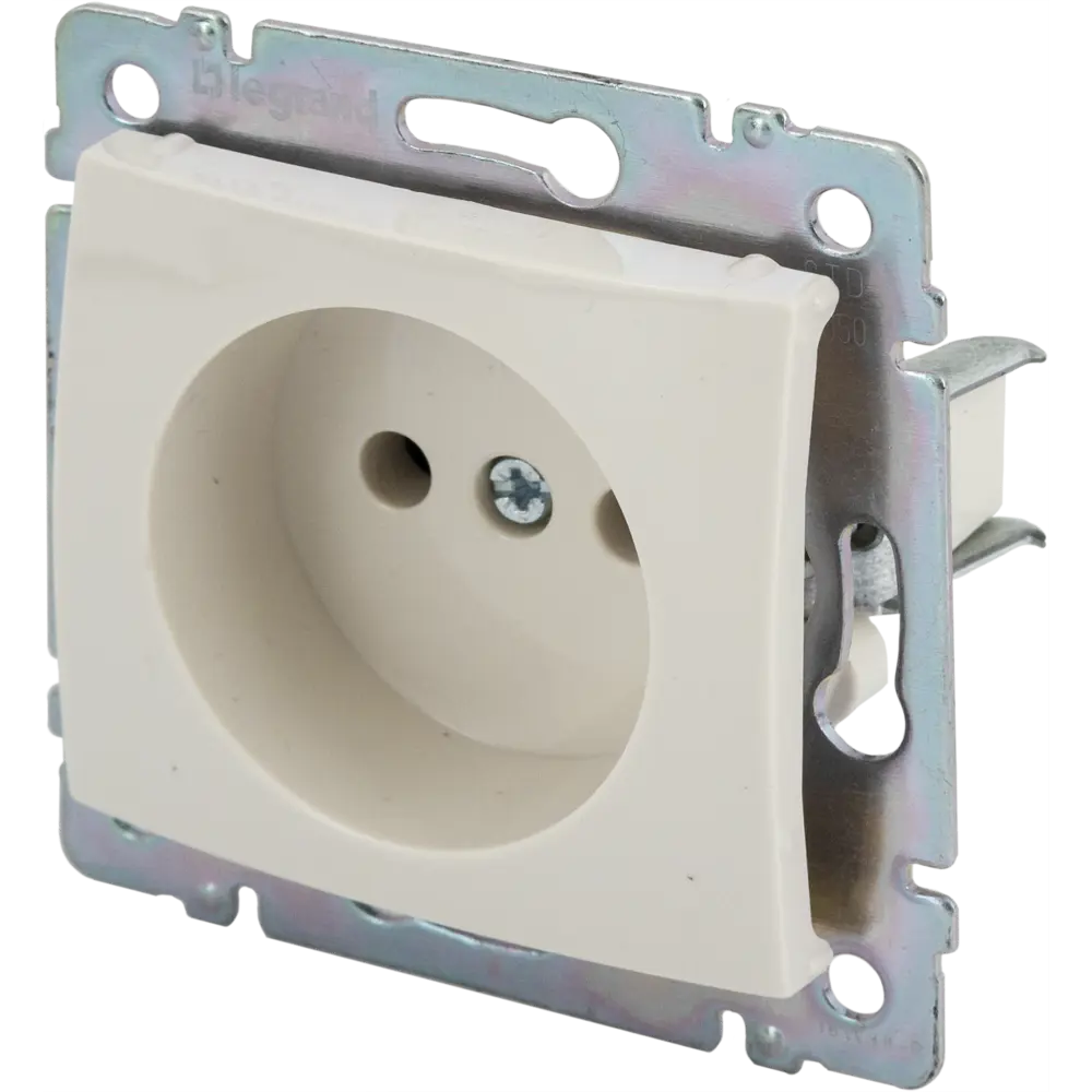 Розетка без заземления Legrand Valena IP51, цвет слоновая кость STLM-2143357 - Вид №1