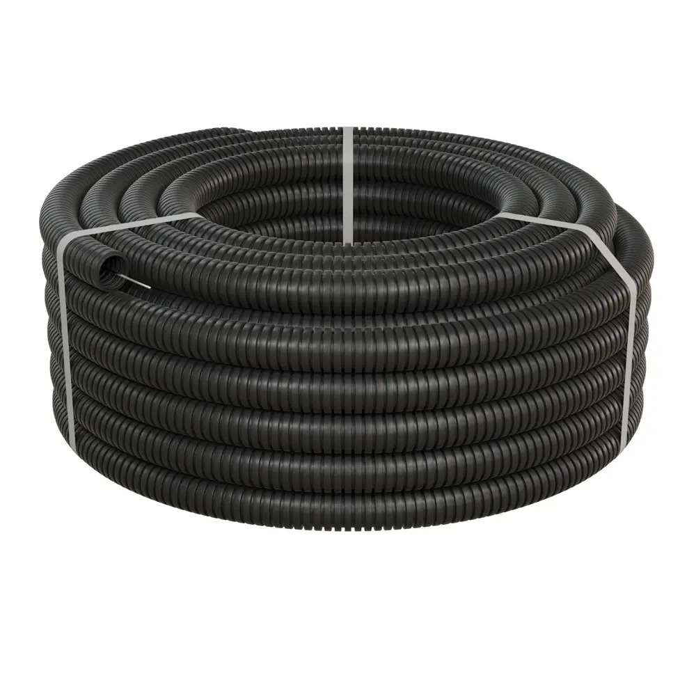 LEXMAN Гофрированная труба ПНД 32 мм для электропроводки 25 м 88011027 STLM-1112439 - Вид №1