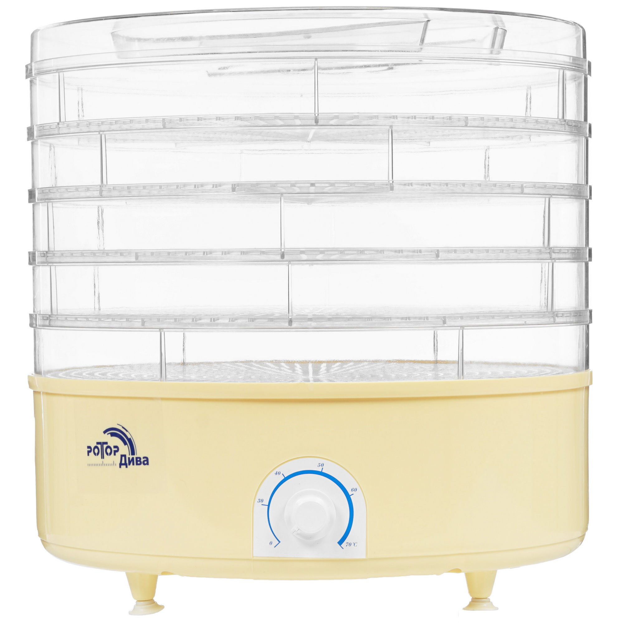 8157331 Сушилка для овощей и фруктов Ротор Дива СШ-007-06 желтый STDN-0046433 - Вид №1