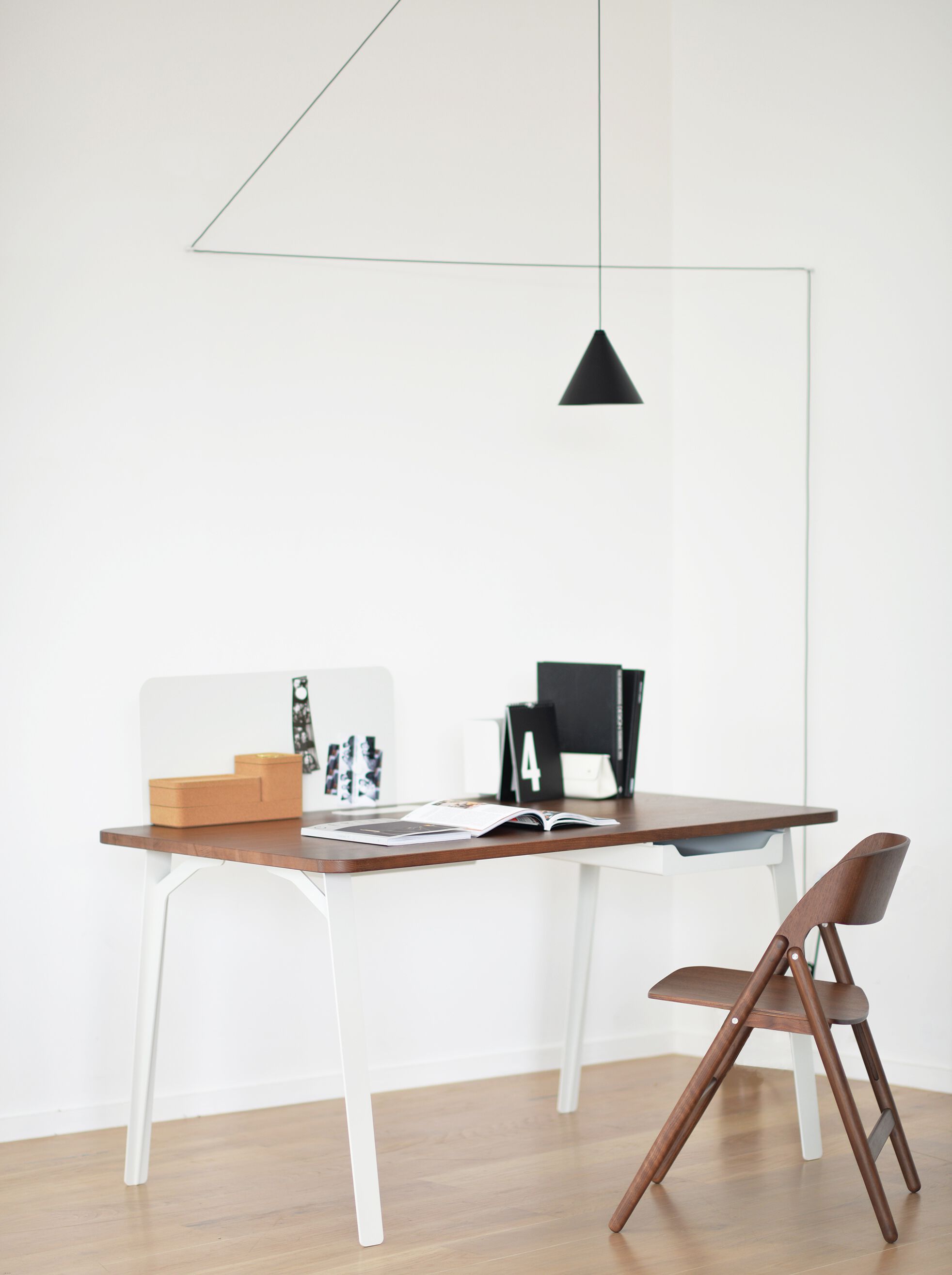 Прямоугольный стол из ясеня с ящиками Case MANTIS ARCH-00101776 - Вид №17