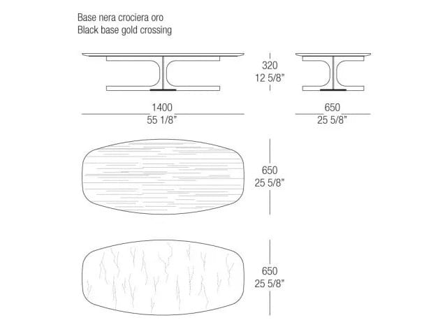 Деревянный журнальный столик MisuraEmme JANUS ARCH-00149750 - Вид №5