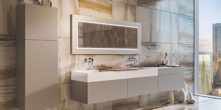 CSY01160 Подвесная раковина настенная овальная MOMA Design CHANEL белая - Вид №3