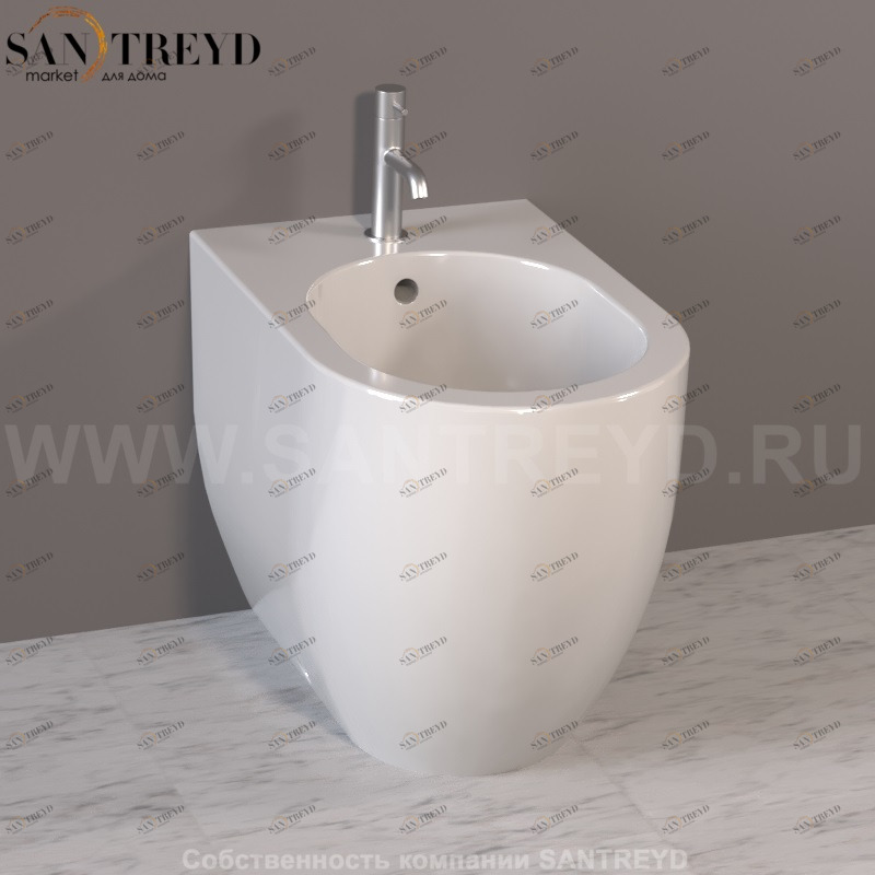 312201 Биде напольное Flo Kerasan