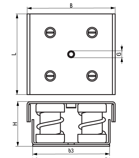 2800504000 VibraTek® MS-4 Spring Mount high performance spring isolator for heavy machinery walraven  - Вид №1