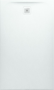 H2139520770001 Душевой поддон, материал Marbond, ультратонкий, прямоугольный, слив по короткой стороне LAUFEN PRO