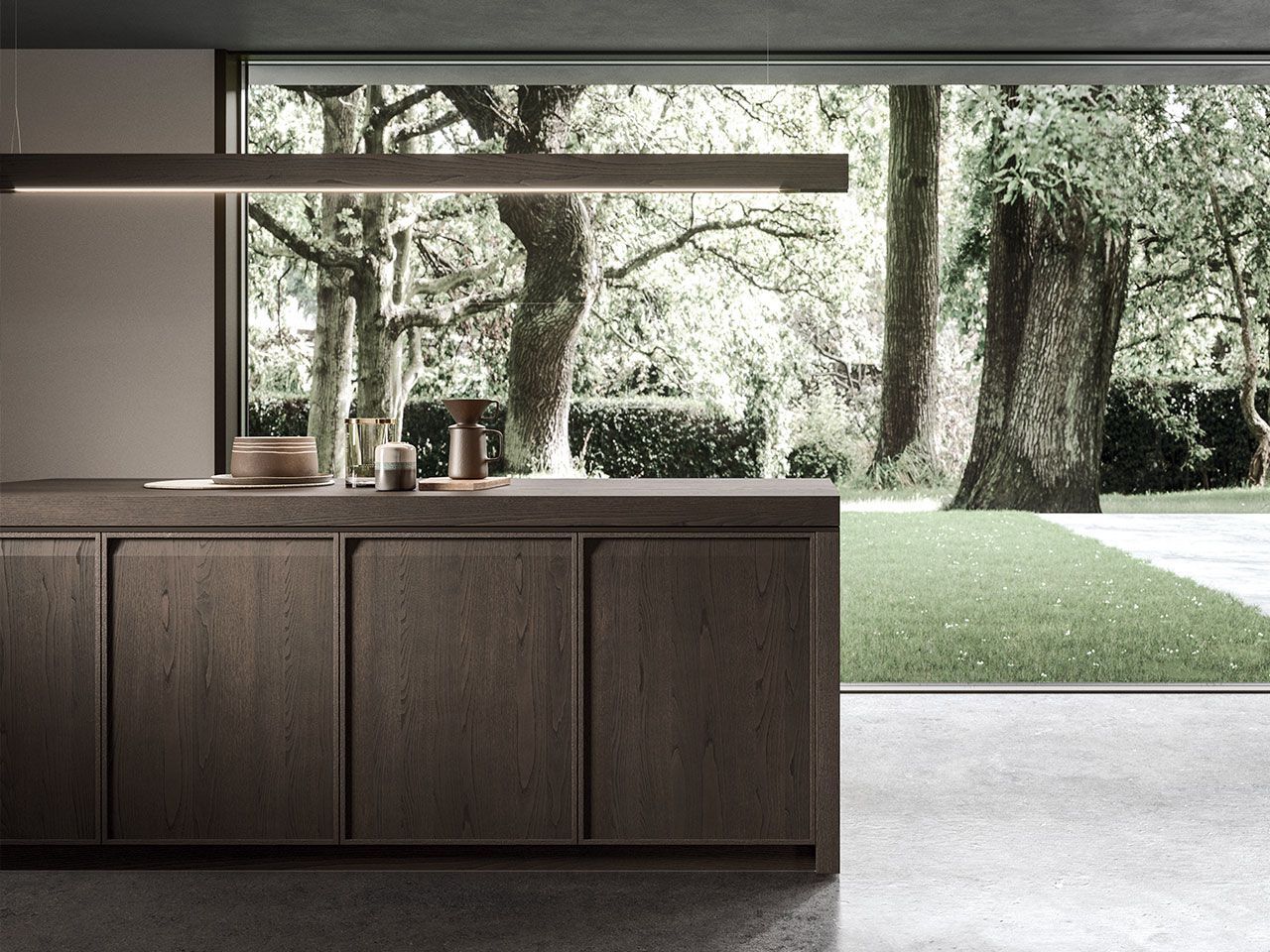 Встроенная кухня с островом Arrital Ak_07 ARCH-00029040 - Вид №3