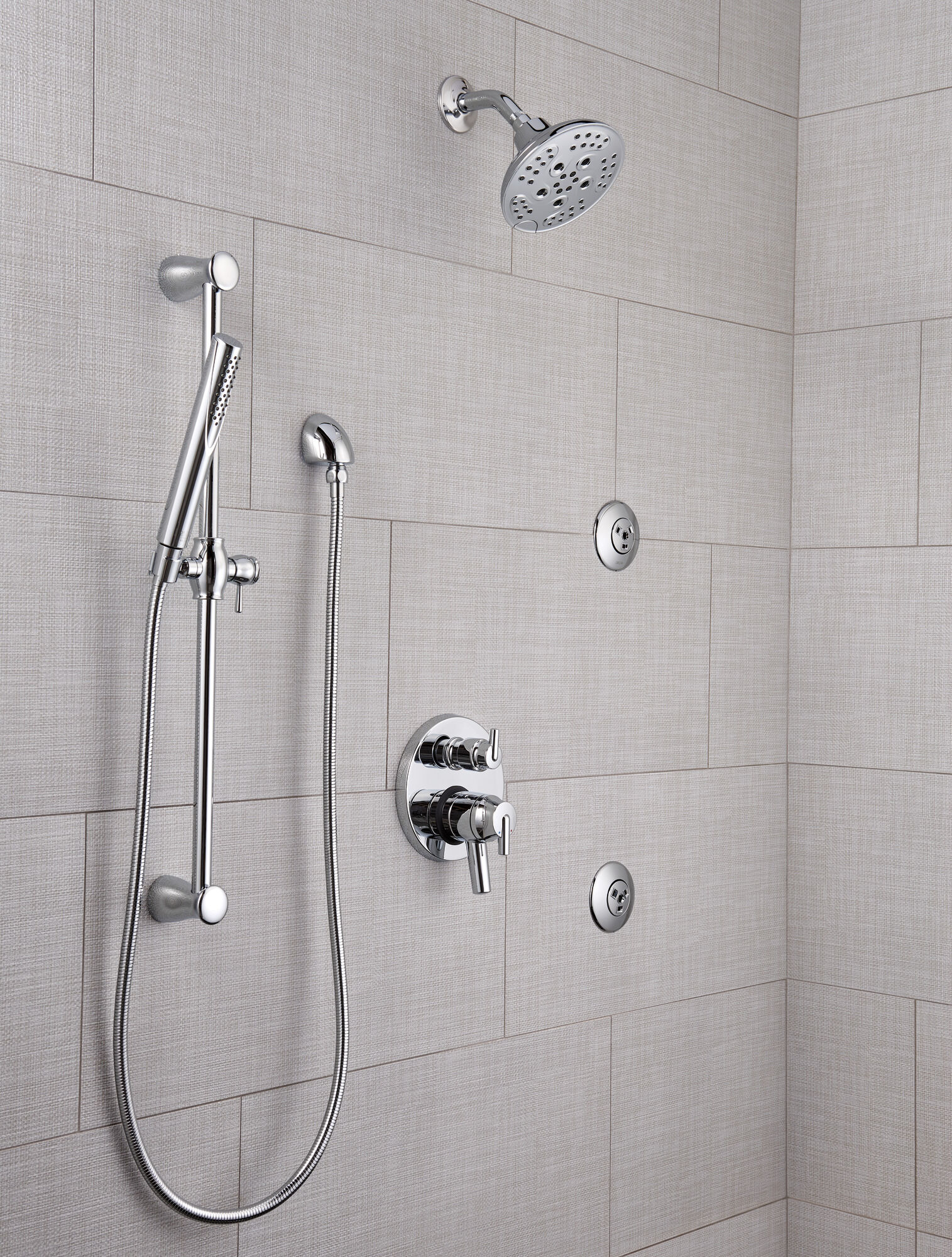 T27959-BL Трим клапана Contemporary Monitor® серии 17 со встроенным переключателем на 6 положений Delta Faucet Delta Матовый черный - Вид №3
