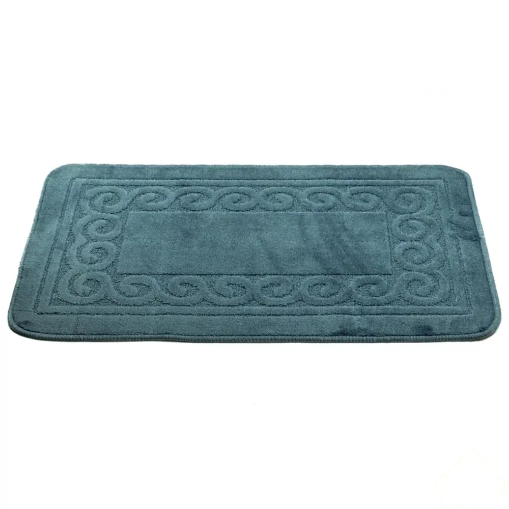 Коврик для ванной комнаты голубой, 76x50 см MR PENGUIN Без серии STLM-2155887