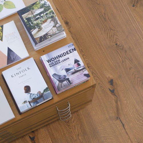 Инженерная доска Boen Chalet Antique Дуб Натур (Гладкая) 2000-4000х200 мм EACXVKFD - Вид №5