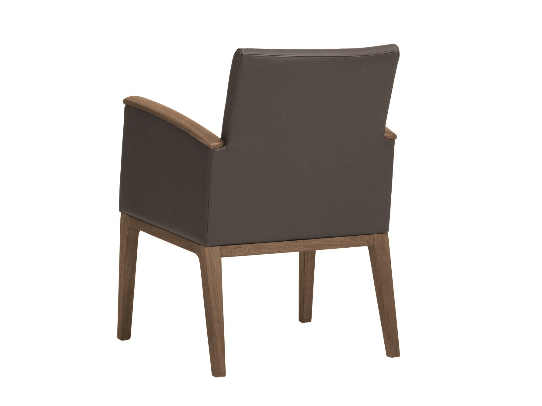 Кожаное кресло с подлокотниками PIAVAL MAMY-Contract ARCH-00059684 - Вид №1